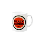 BLACK BONDS OSAKAのBLACK BONDS ORIGINAL CLASSIC LOGO マグカップ Mug :right side of the handle