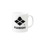 suggysのFUJIBISHI Mug :right side of the handle
