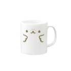 かんザラシのかんザラシフェイス Mug :right side of the handle