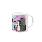 Haratsuti art storeの「家電になりたい」マグカップ Mug :right side of the handle