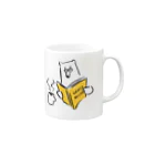 EASEのシロクマコーヒーブレイク Mug :right side of the handle