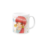 アクイ@kazxkazuのお菓子少女 C Mug :right side of the handle