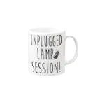 Unplugged Lamp SessionのUnplugged Lamp Session type logo マグカップの取っ手の右面