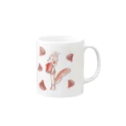 Yourlifeのまつぼっくリス　その2 Mug :right side of the handle