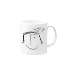 澤tropicaのごきげんくんマグ Mug :right side of the handle