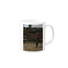 ボズの草食動物 Mug :right side of the handle