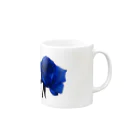 LIFE＆LOVEのBLUEROSE Mug :right side of the handle