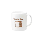 つえりのshokupan 限定生産ver. Mug :right side of the handle