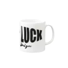 LAID_KUAのGOOD LUCK. マグカップの取っ手の右面