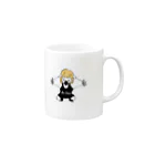 せきとめアリクイちゃんのせきとめアリクイちゃん Mug :right side of the handle