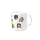 108timesのpeacefulなやつら Mug :right side of the handle