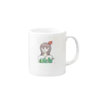 ポケットにケチャップのメロンソーダガノミタイナ Mug :right side of the handle