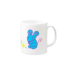 made in romanceのねっずくん Mug :right side of the handle