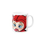 SMITE公式ストアのキューピッドグッズ Mug :right side of the handle