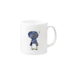 わらっこのa Mug :right side of the handle