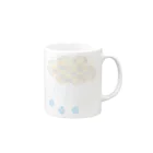 garapartmentの雨 Mug :right side of the handle