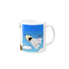 稲川イレブンのいなちゅうの3シーン Mug :right side of the handle