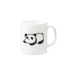 みっこのだらんパンダ Mug :right side of the handle