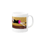 TEN店のねっころGIRL Mug :right side of the handle