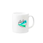 eMu*りおのらくがきねこ Mug :right side of the handle