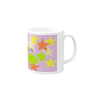 ローズスマイルの星のふるまち Mug :right side of the handle