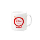 yuccoloのスイッチON Mug :right side of the handle