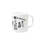 marblesproductionのマカロニ星人 Mug :right side of the handle