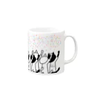 えびねこドゥロの路地裏フェス☆サイン入り Mug :right side of the handle