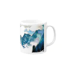 moonIbizaのSilk Morning Reflection Mug :right side of the handle