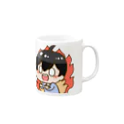 まみよし公式グッズのまみよし うおおおお Mug :right side of the handle