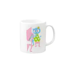 藤波卓也のピアニストのミュー Mug :right side of the handle