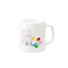 アプリコワークスのくまちゃんマグカップ Mug :right side of the handle