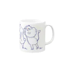 マーケットデザインワーク　ビイトの何か生まれる!2 Mug :right side of the handle