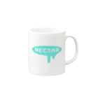 NectarのDripping logo マグカップの取っ手の右面