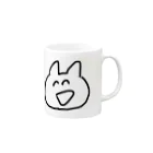 FUJIHARAの犬っぽい動物 Mug :right side of the handle