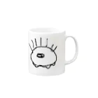 ㄘゅやのなみだめくん Mug :right side of the handle