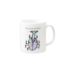 ジョーズのどくとむし Mug :right side of the handle