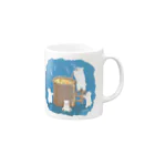 KITSUMINEのしろくまのホワイトシチュー Mug :right side of the handle