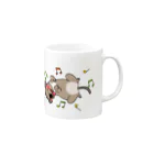 保護犬達の楽園オリジナルグッズのかまってリンちゃん Mug :right side of the handle