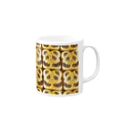 ケロりーぬのこんがりパンダトースト Mug :right side of the handle