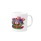 保護犬達の楽園オリジナルグッズのありがとう蕾ちゃん Mug :right side of the handle