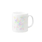 usanya0のがむしゃら Mug :right side of the handle