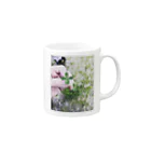 🌸KANABUN/11♂10♀11ヶ月♀🌸の幸せのஐ♡🍀~ஐ Mug :right side of the handle