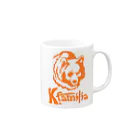 KfamiliaのKfamilia bearorange Mug :right side of the handle