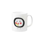 D.I.Y Challengeの「タイヤくん」マグカップ Mug :right side of the handle