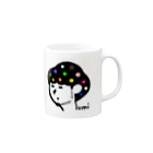 すみたろう。ショップのゆるすみマグ　ソロ Mug :right side of the handle