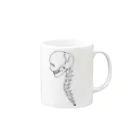 ”pet shop”のmask Mug :right side of the handle