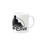 TokyoDive HIPHOPSHOPのTokyoDive Mug :right side of the handle