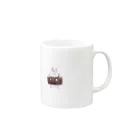 ダンシングひかり☁←お天気のガトーショコラうさぎ3 Mug :right side of the handle