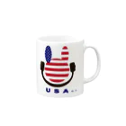 shechewsのUSA G.I. mimi Mug :right side of the handle